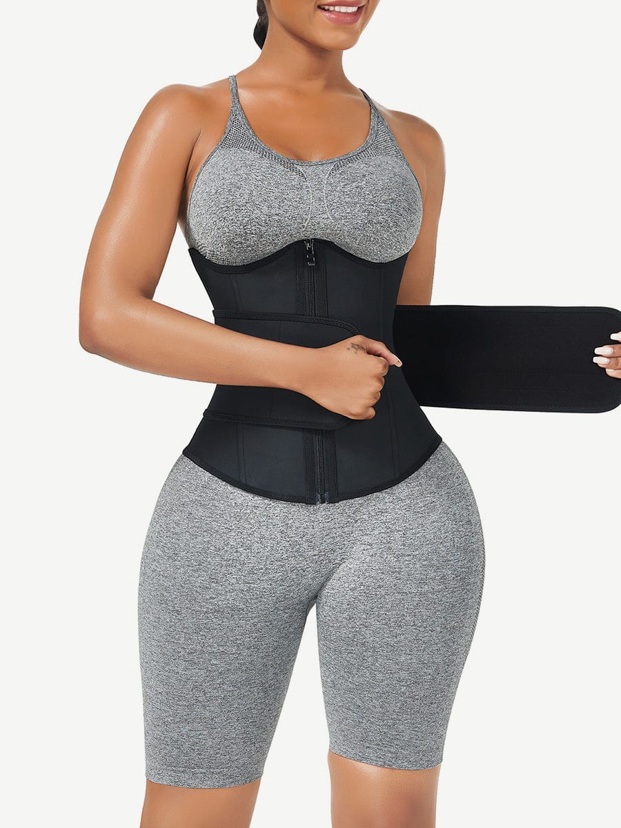 Bust Support Latex Sculpt Waist Trainer