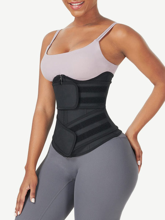 Double Belt Underbust Sculpt Waist Trainer