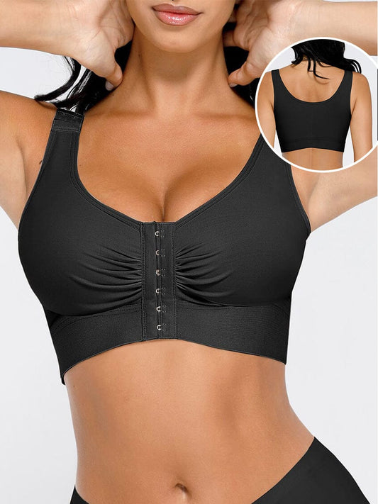 Front-Closure Recovery Support Bra