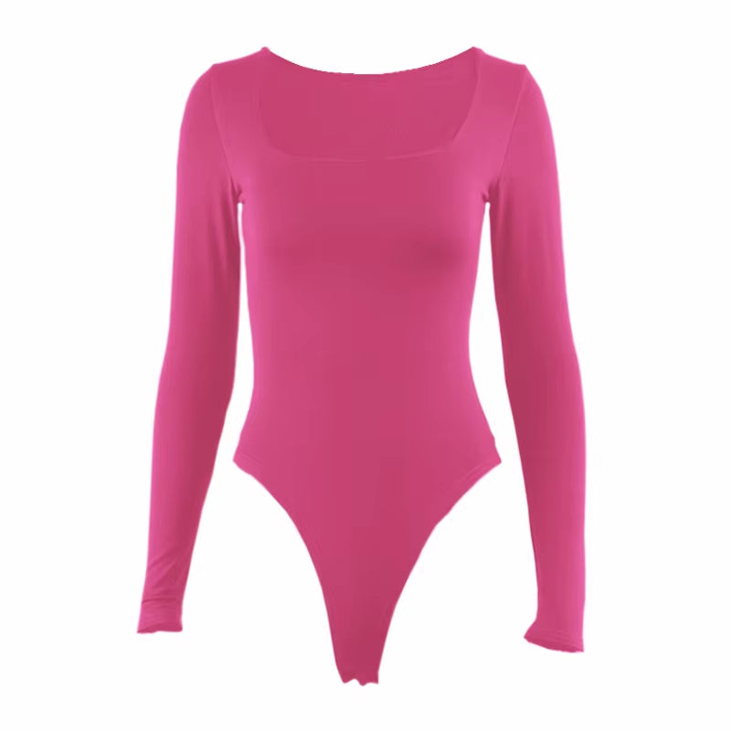 Chic Elastic Bodysuit