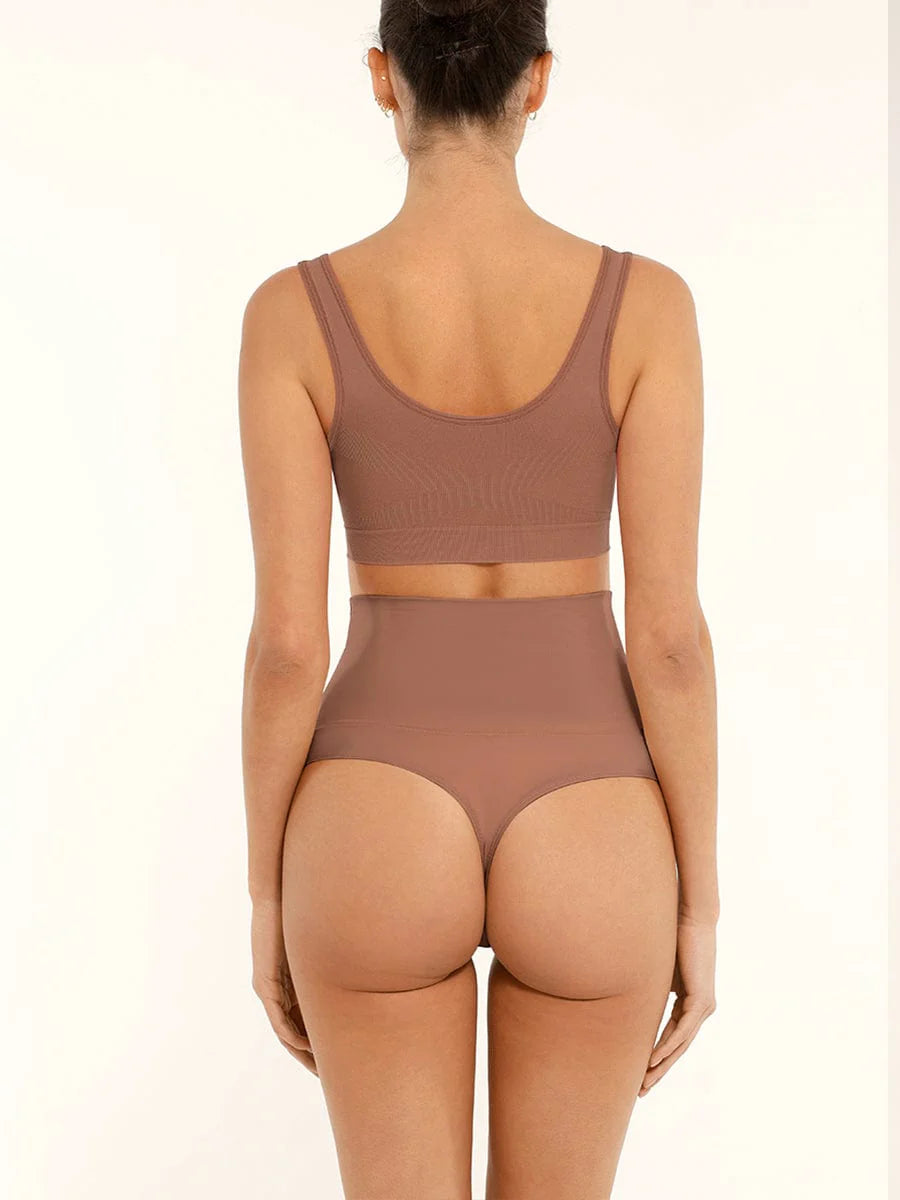 Seamless Wide-Back Support Bra