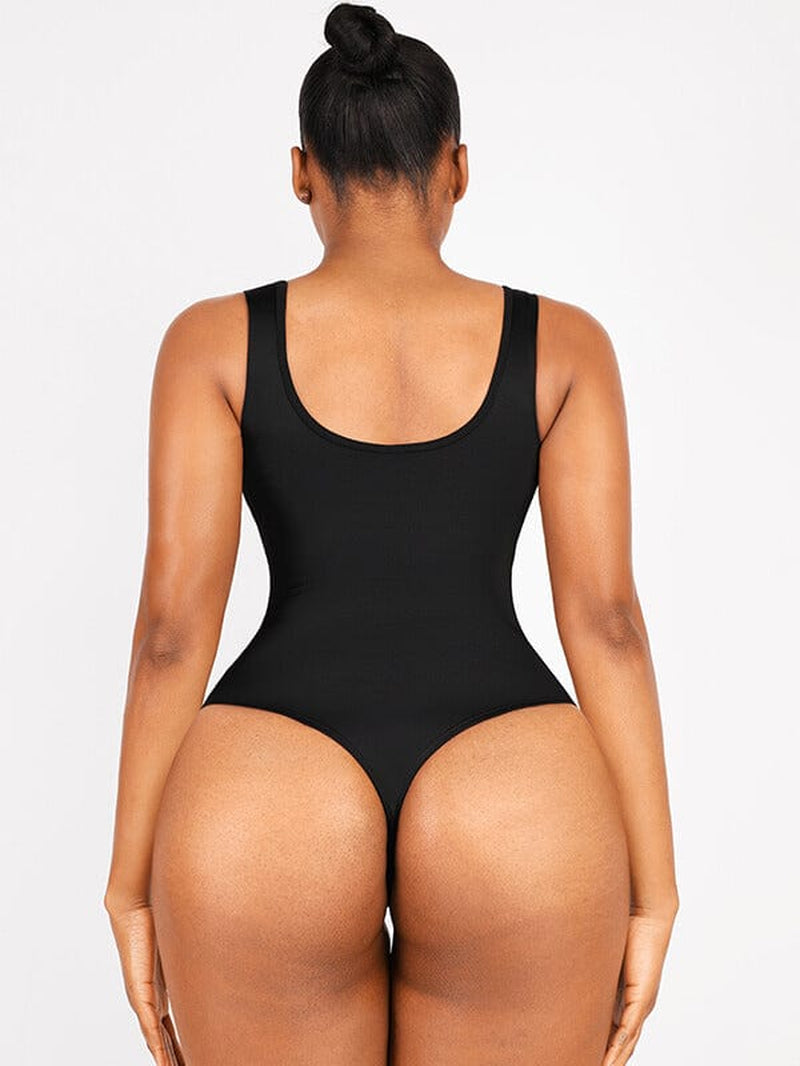 Zip Sculpt High-Leg One-Piece Swimsuit