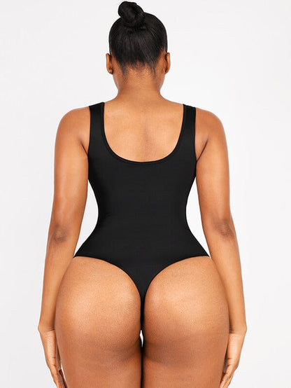 Zip Sculpt High-Leg One-Piece Swimsuit