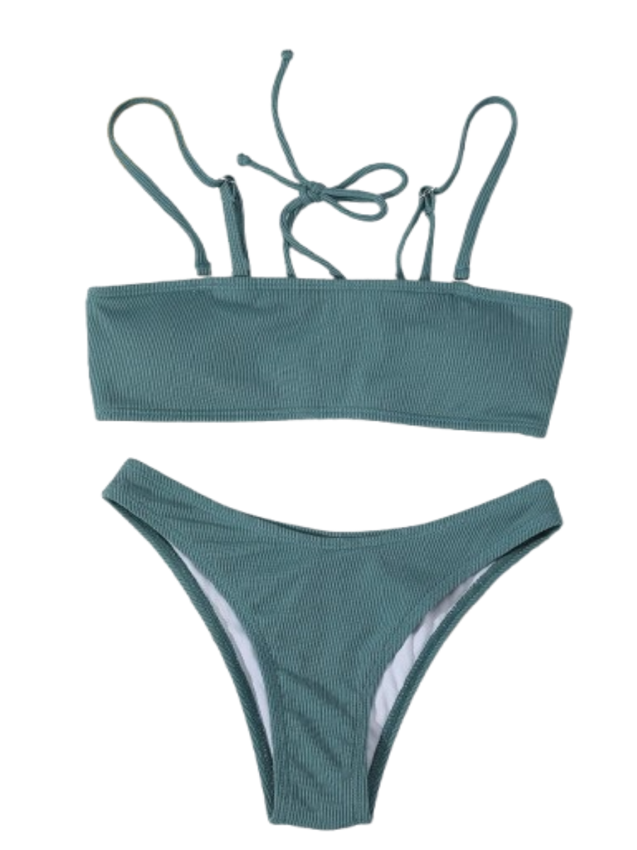 Summer Textured Bikini Set