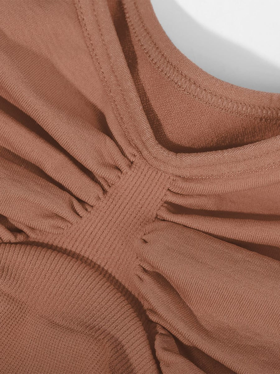 Seamless Wide-Back Support Bra