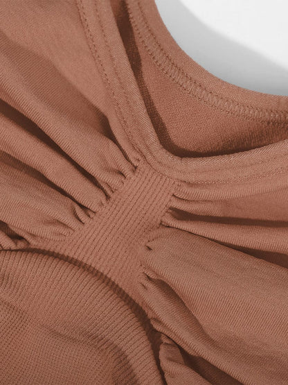 Seamless Wide-Back Support Bra