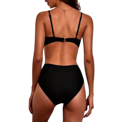 Halter Underwire Bikini Set