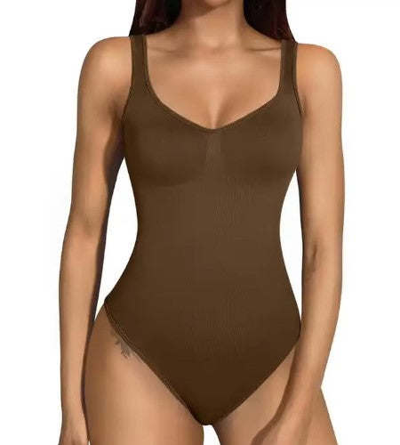 Body modellante lavorato a maglia senza cuciture