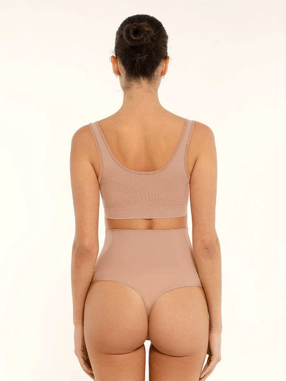 Seamless Wide-Back Support Bra
