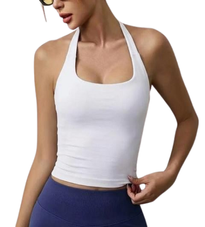 Halter Yoga Sculptor — Breathable Shockproof Sports Bra