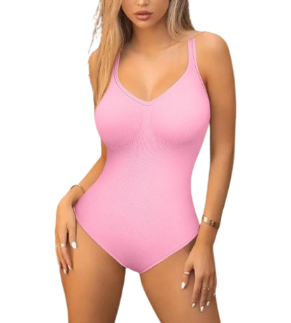 Body modellante lavorato a maglia senza cuciture