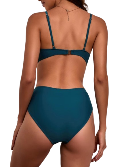 Halter Underwire Bikini Set