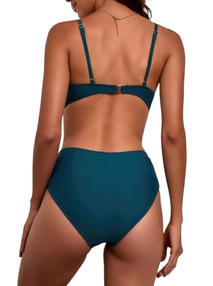 Halter Underwire Bikini Set