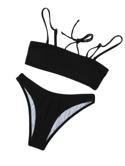 Summer Textured Bikini Set