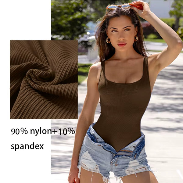 ComfortFit Ribbed Shaper Bodysuit
