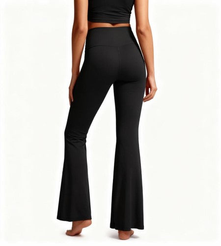 Crossover Flare Leggings – High-Waist