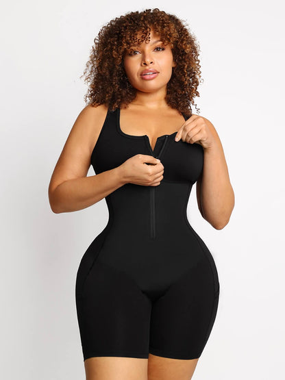 Active Sculpt Sauna Bodyshaper with Pockets