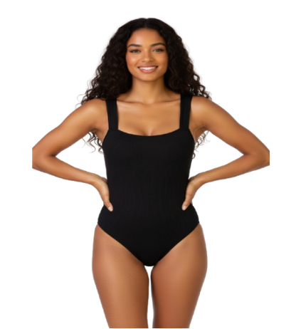 Chic Wide Strap Bodysuit