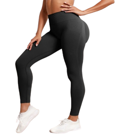 Seamless High-Waist Hip-Lift Leggings