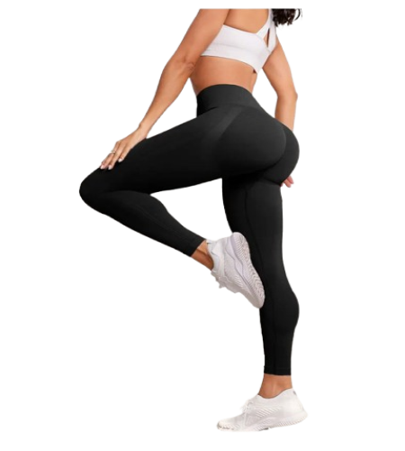 Seamless High-Waist Hip-Lift Leggings