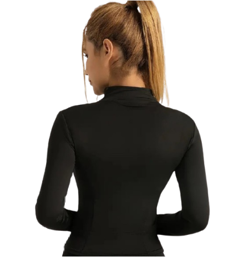 Performance Zip-Front Sculpt Jacket