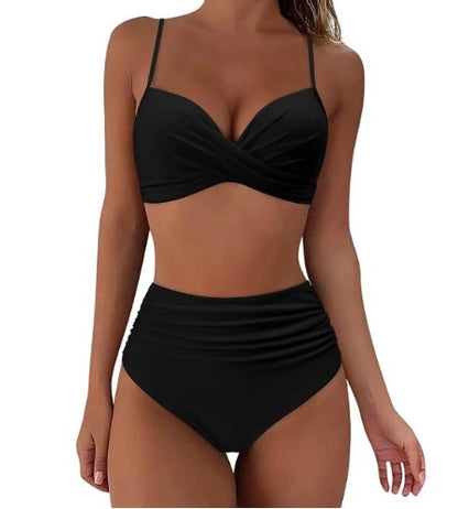 Luxe High-Waist Bikini Set