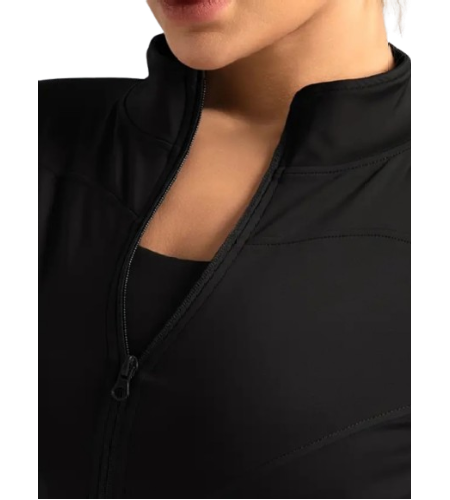 Performance Zip-Front Sculpt Jacket