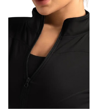 Performance Zip-Front Sculpt Jacket