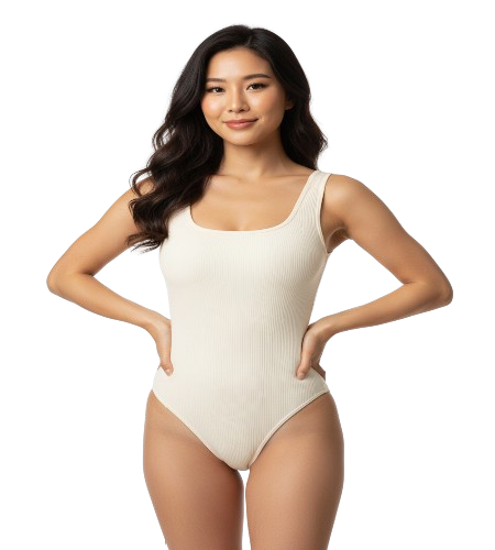 Ribbed Shaper Bodysuit