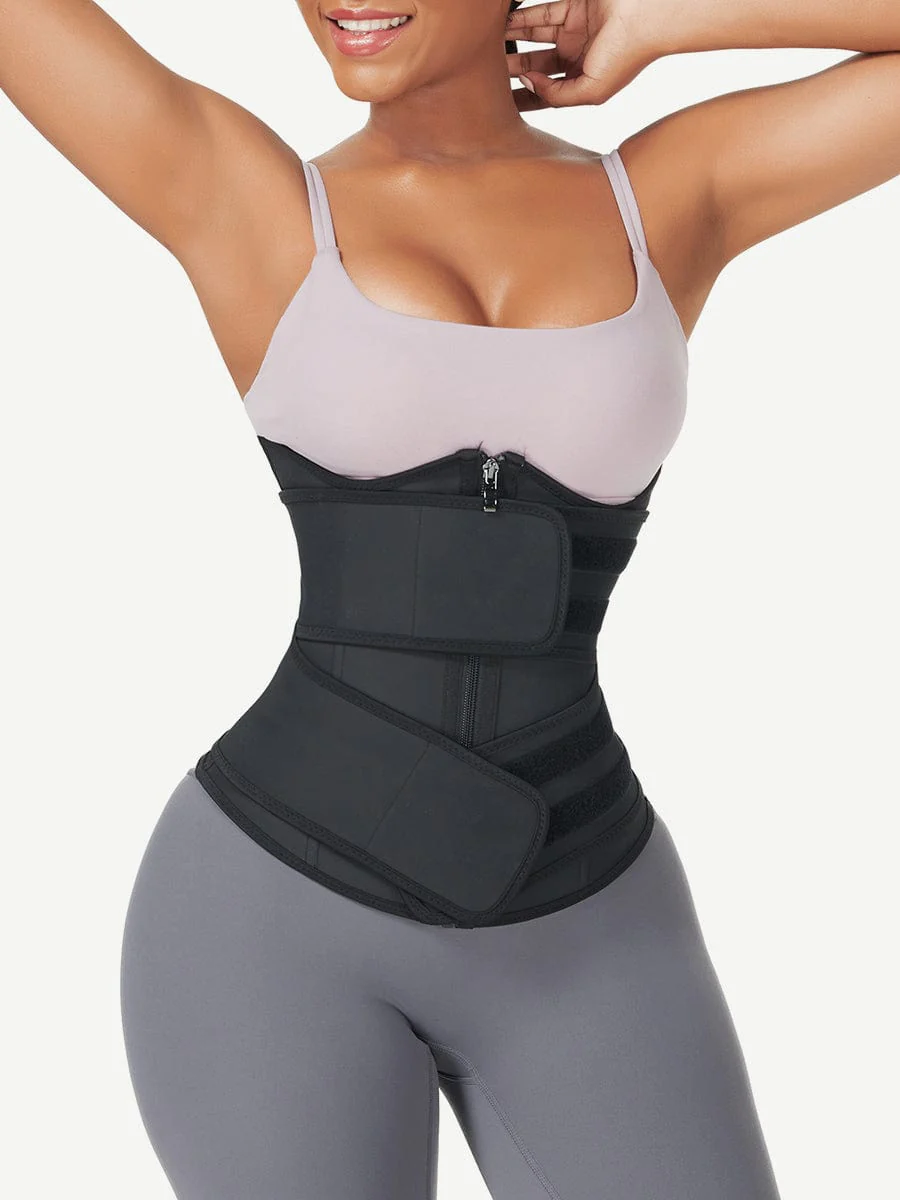 Double Belt Underbust Sculpt Waist Trainer