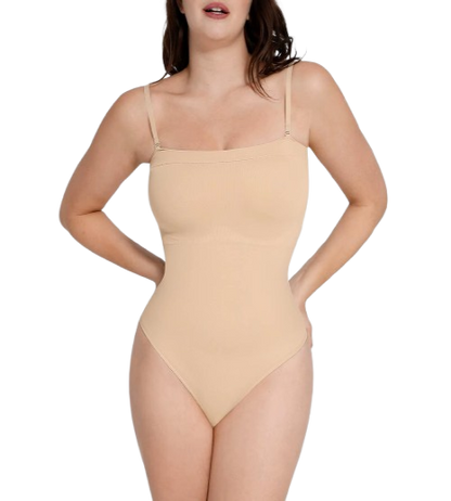 Eco-Friendly Seamless Sculpt Thong Bodysuit