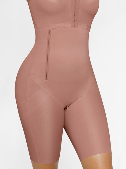 Eco Sculpt Side-Zip Breast-Covering Full Body Shaper