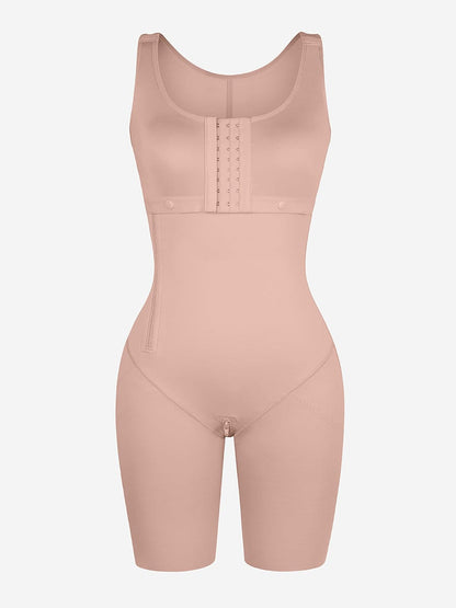 Eco Sculpt Side-Zip Breast-Covering Full Body Shaper