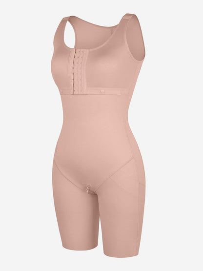 Eco Sculpt Side-Zip Breast-Covering Full Body Shaper