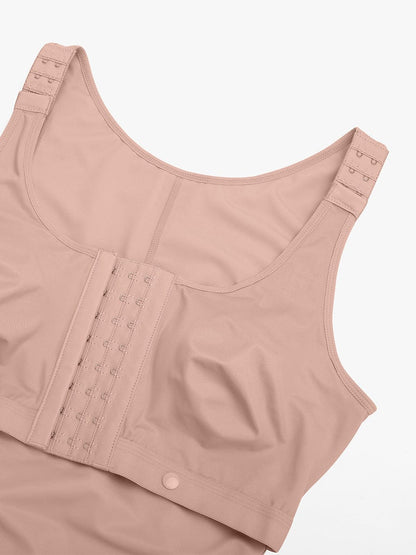 Eco Sculpt Side-Zip Breast-Covering Full Body Shaper