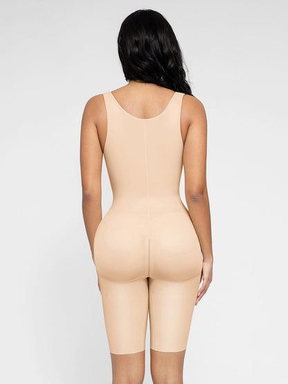 Eco Sculpt Side-Zip Breast-Covering Full Body Shaper