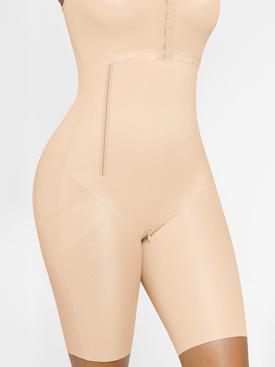 Eco Sculpt Side-Zip Breast-Covering Full Body Shaper