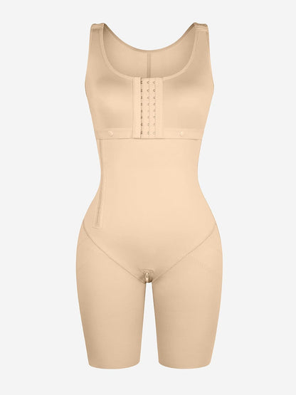 Eco Sculpt Side-Zip Breast-Covering Full Body Shaper
