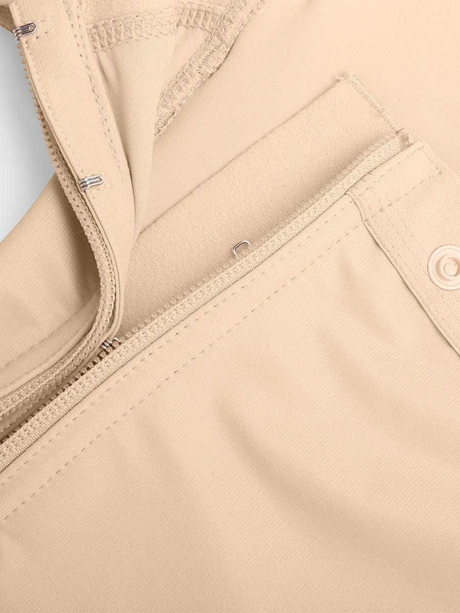 Eco Sculpt Side-Zip Breast-Covering Full Body Shaper