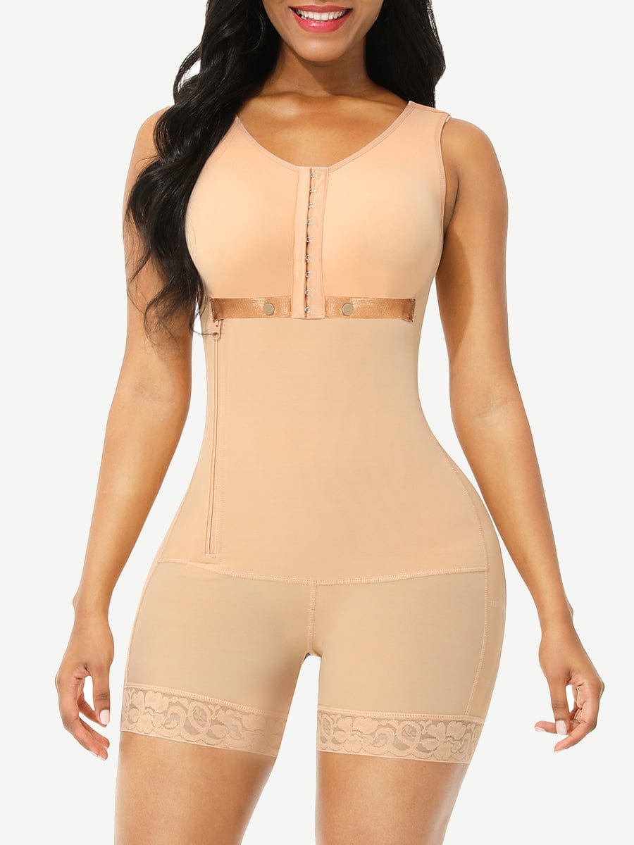 Firm Foundation Zip Sculpt Full Body Shaper