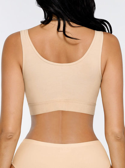 Front-Closure Recovery Support Bra