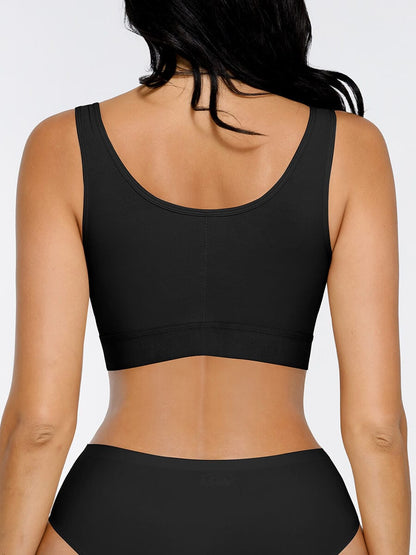 Front-Closure Recovery Support Bra