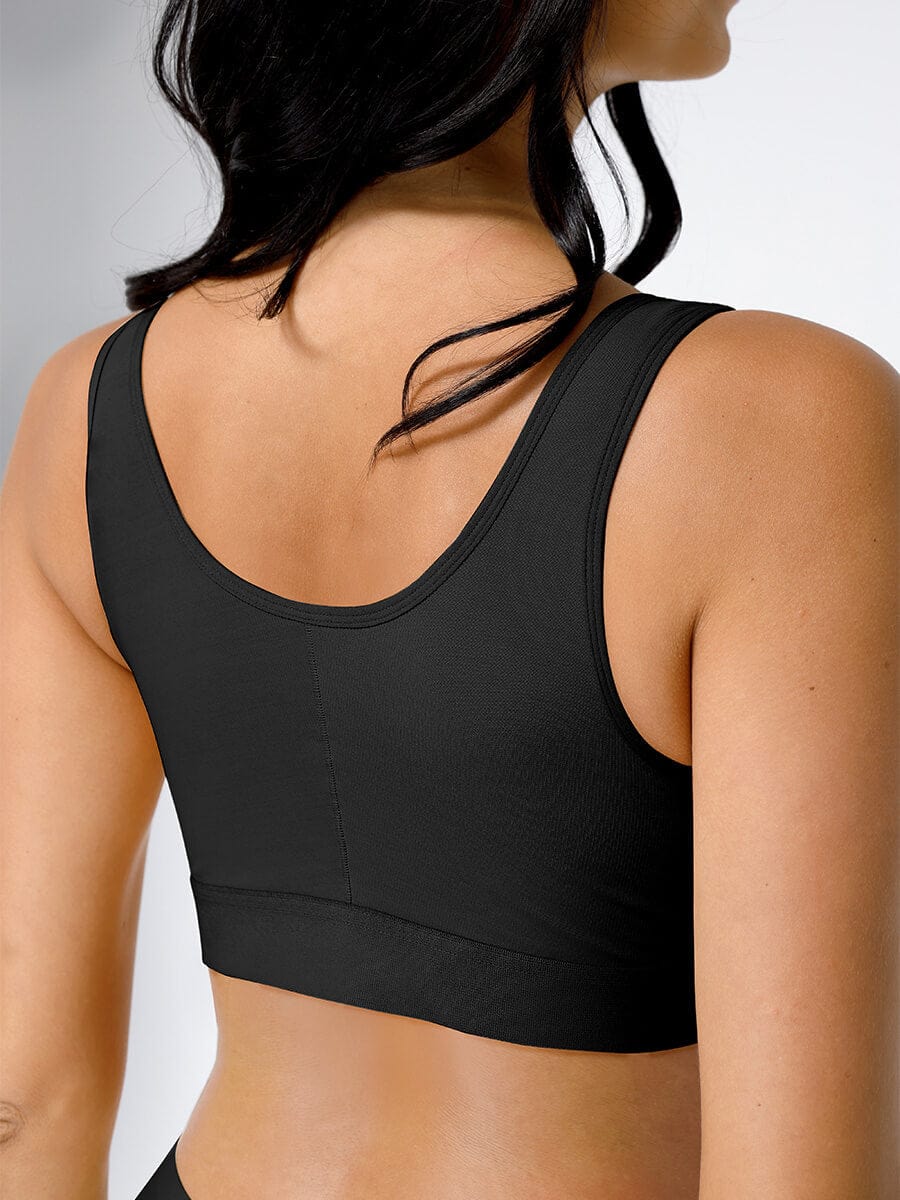 Front-Closure Recovery Support Bra