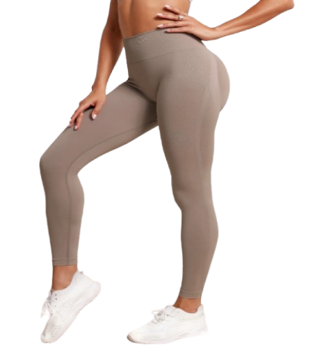 Seamless High-Waist Hip-Lift Leggings