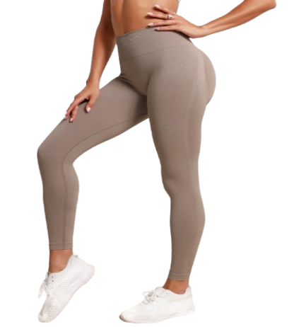 Seamless High-Waist Hip-Lift Leggings