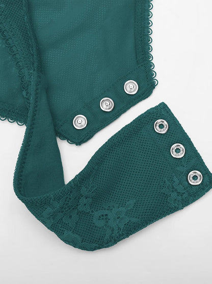 Lace Sculpt V-Neck Bodysuit