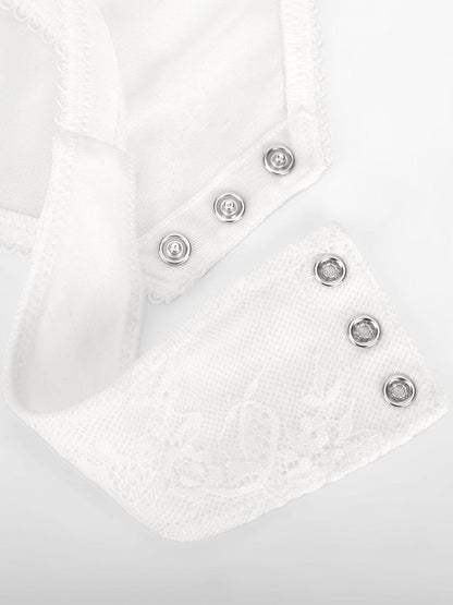 Lace Sculpt V-Neck Bodysuit