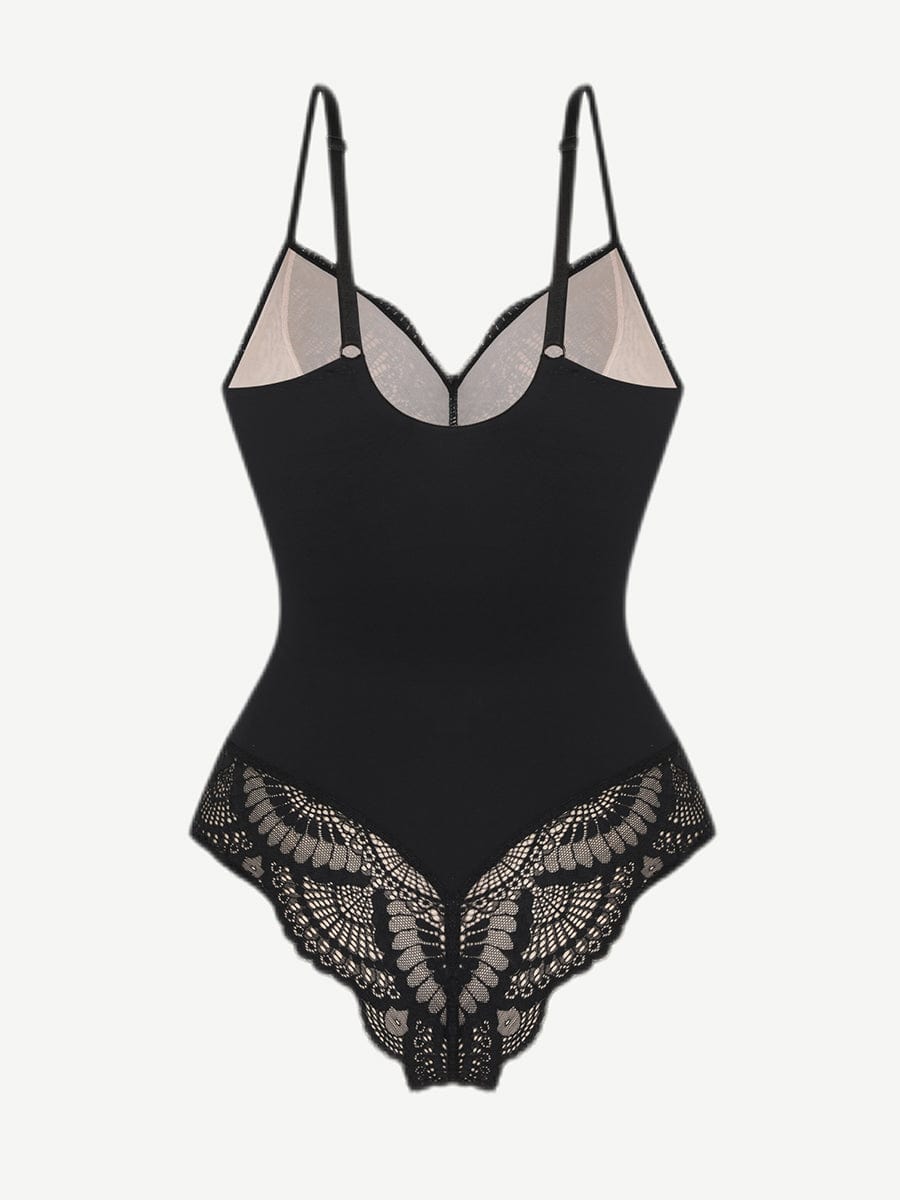 Luxe Sculpt Lace Low-Back Bodysuit