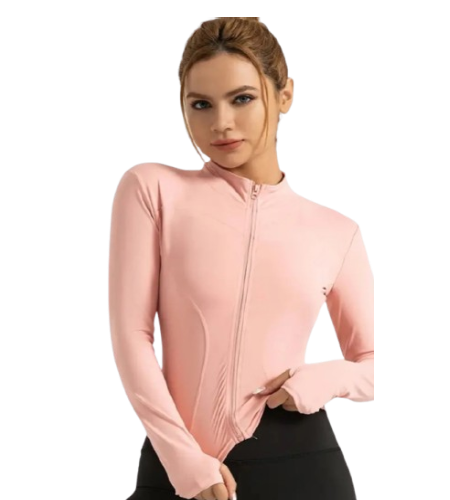 Performance Zip-Front Sculpt Jacket