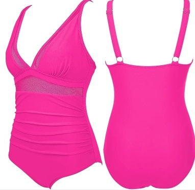 Neck-Halter One-Piece Swimsuit